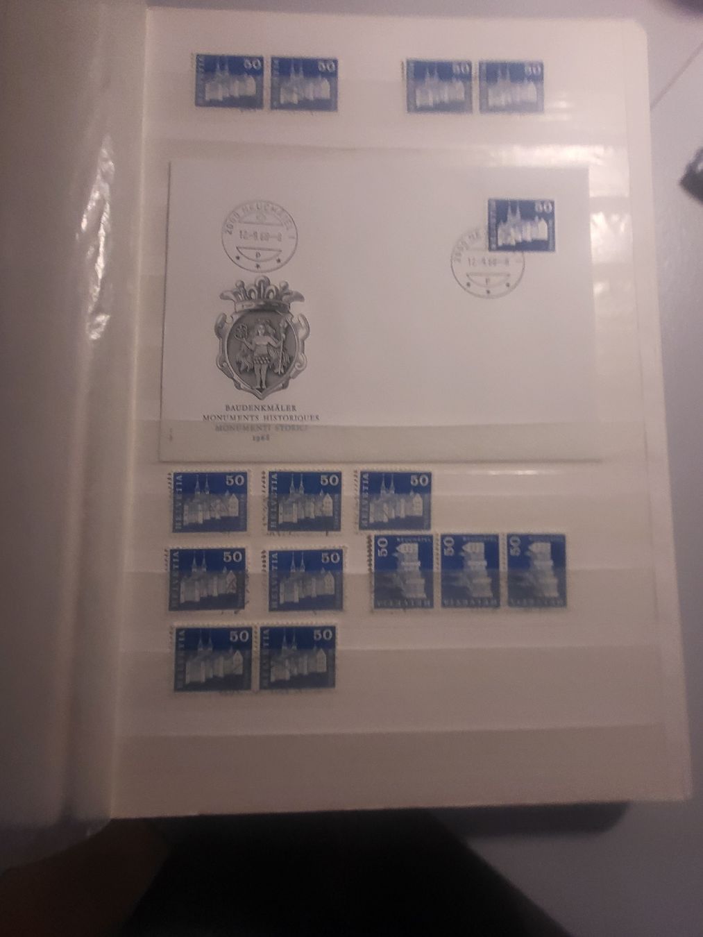 Tutti i francobolli: Briefmarken-Sammlung Schweiz, – Usato da zollbrück venduto da tulteim 8