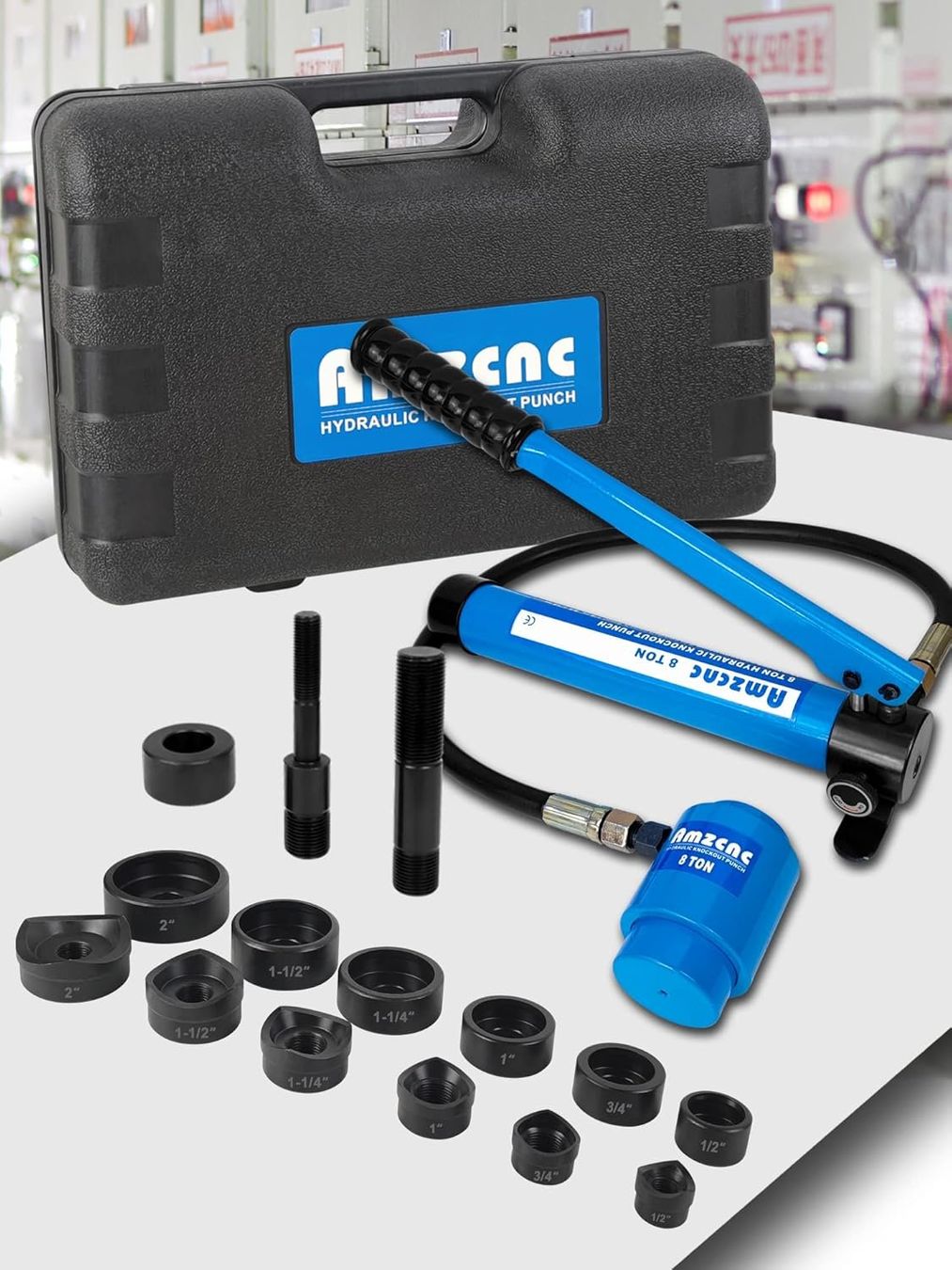 Tous les outils: Hydraulischer Lochstanzer 10t – Neuf avec emballage d'origine à Hundwil par Stallone5
