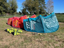 North Kiteboarding Vegas Kite-Set 7/9/11 Hadlow Ed. + Bar