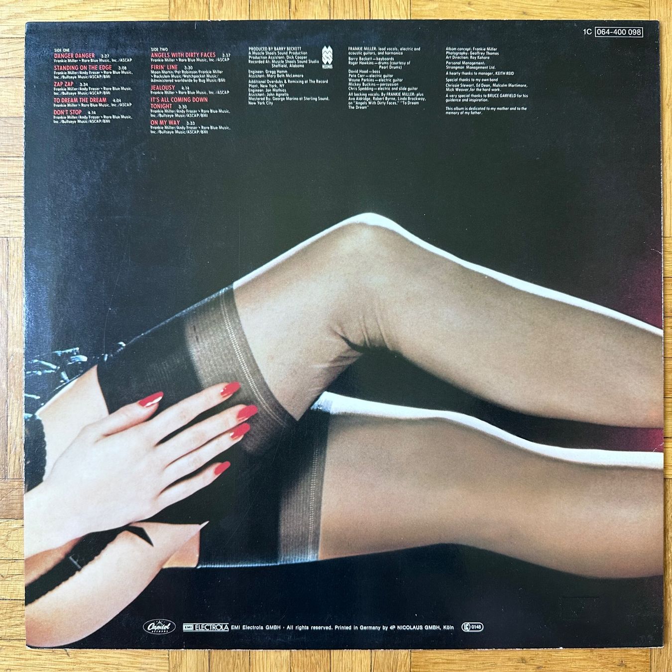 Dischi in vinile: LP  - Frankie Miller - Standing On The Edge – Usato da Breganzona venduto da Onairda75 1