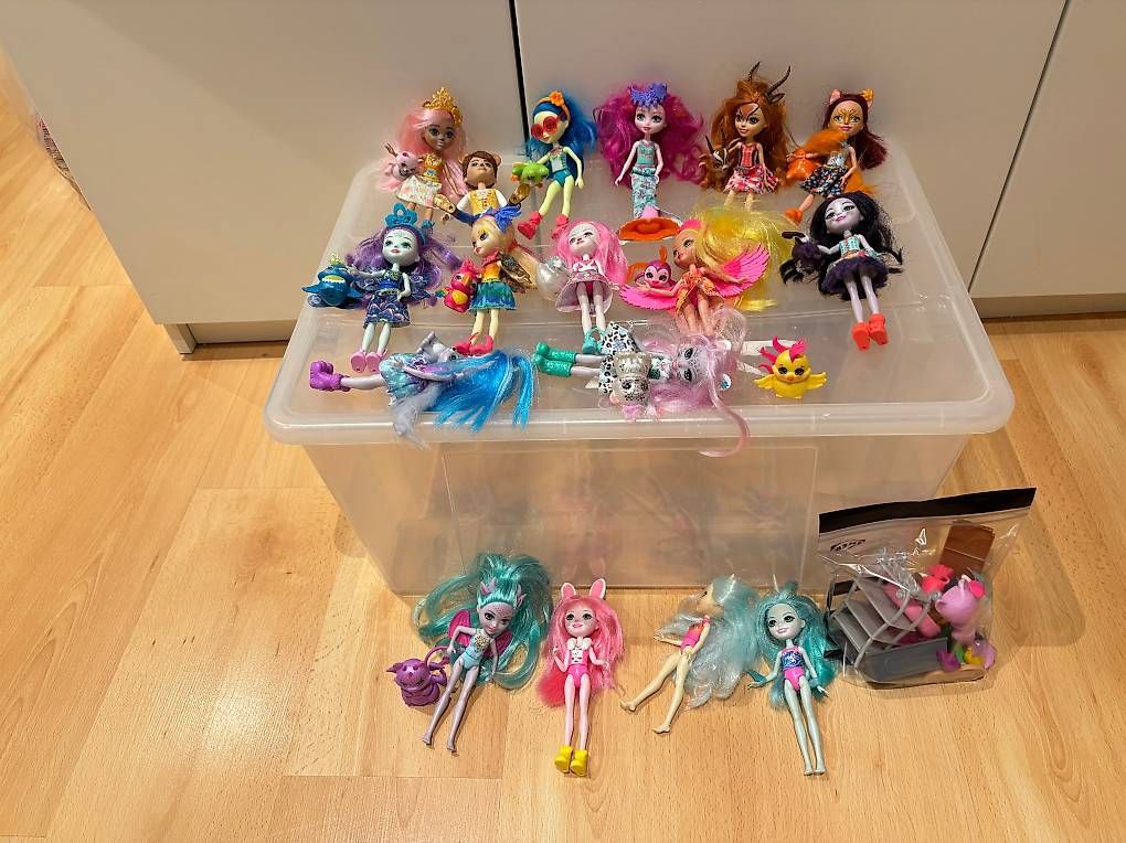 Jouets: Grosse Enchantimals Sammlug – D'occasion à Zürich par j_maeder 2