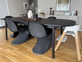 Esstisch VEDBO Ikea schwarz 