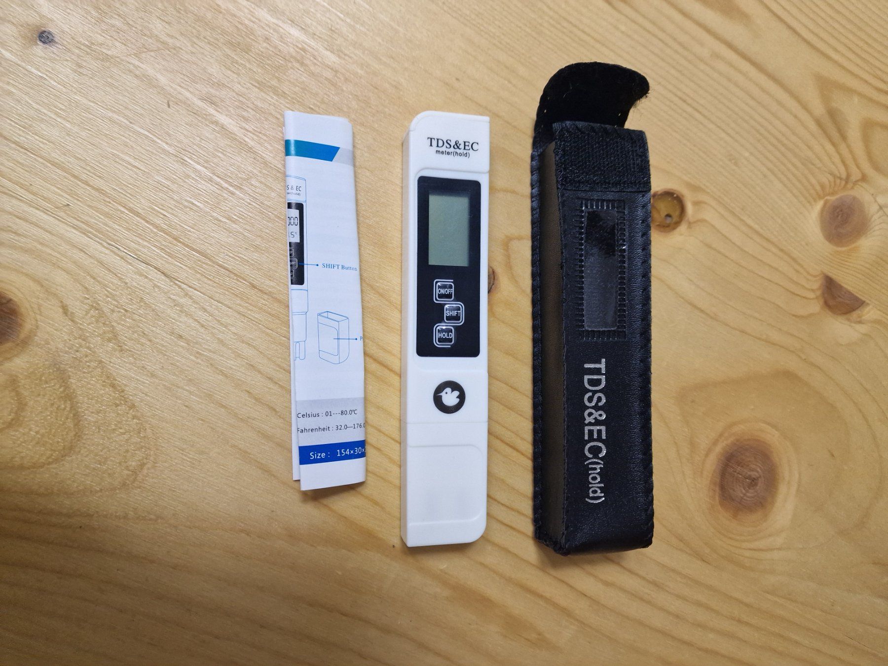 Messen: Sinis TDS Messgerät, Wasserhärte Messgerät – Neu und originalverpackt aus Nebikon von Japostyle 2