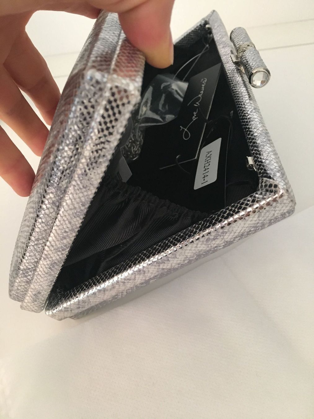 Borse da donna: Clutch Neu Silber Love Weaves – Nuovo e nell'imballaggio originale da Stansstad venduto da InStyle8 6