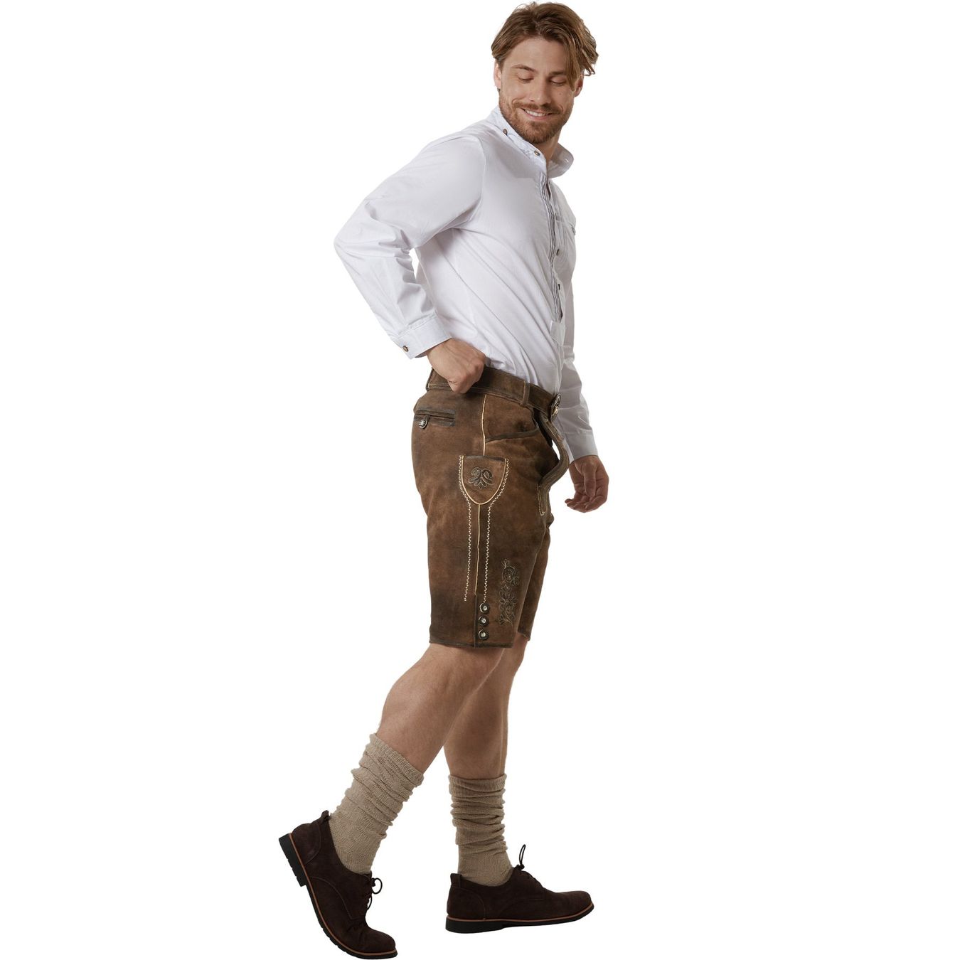 Costumi: Lederhose Jonathan 48 – Nuovo (secondo la descrizione) da Murten venduto da Roland.Kemmer.AG 4