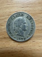 10 Rappen Münze 1921