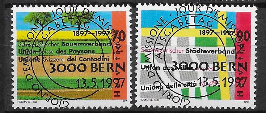 Tutti i francobolli: V0920 - Propagande 1997 vollstempel – Usato da Trélex venduto da Phil_Albert