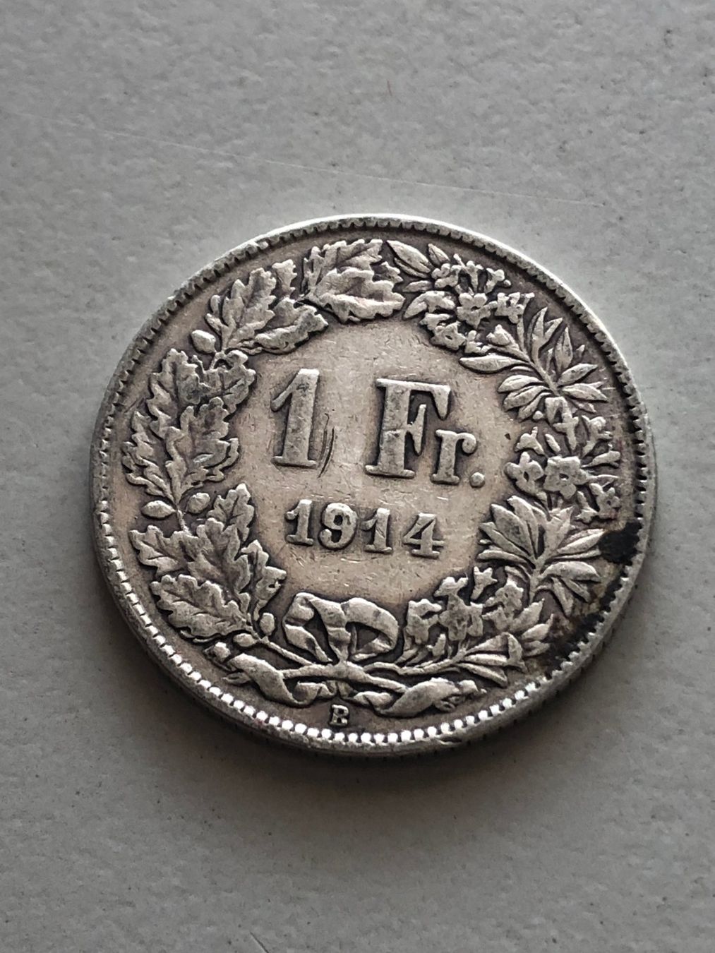 Tutti le monete: 1 Fr. 1914 – Usato da Schötz venduto da Odpa