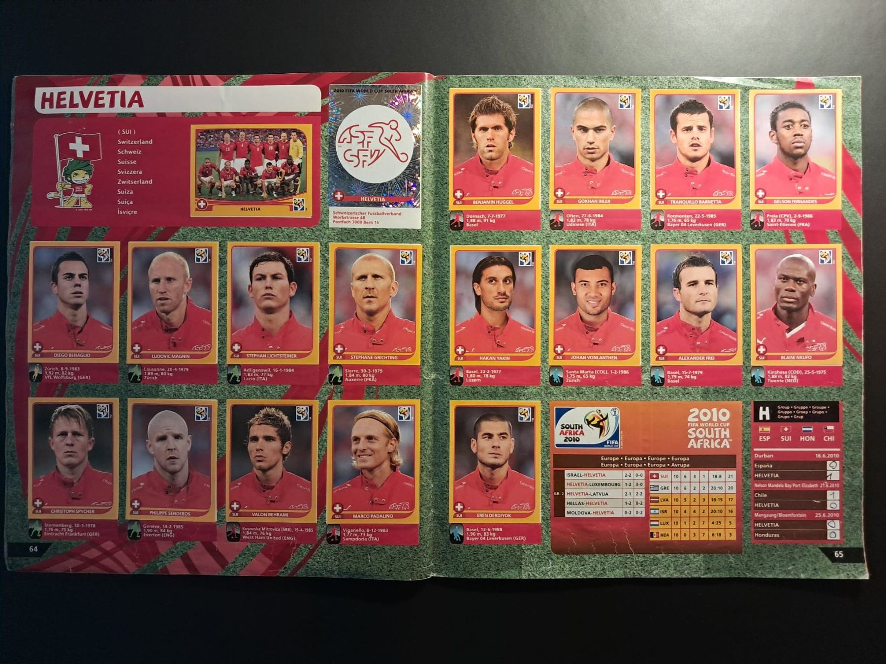 Panini Album: Panini WORLD CUP 2010 Album komplett – Usato da Muttenz venduto da lou_9zpz 6