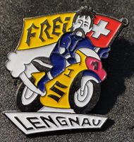 GG351 - Pin Motorrad Rennfahrer Frei Lengnau