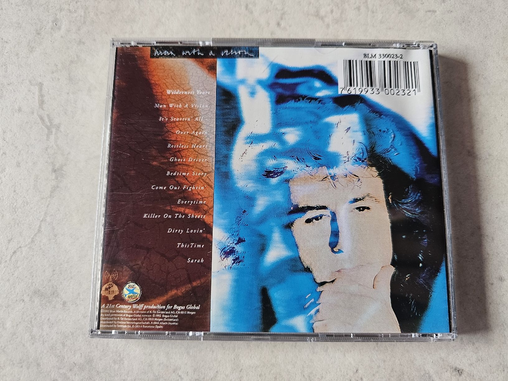 CD: John Parr  -  Man With A Vision – Usato da Schneisingen venduto da backstore24 1