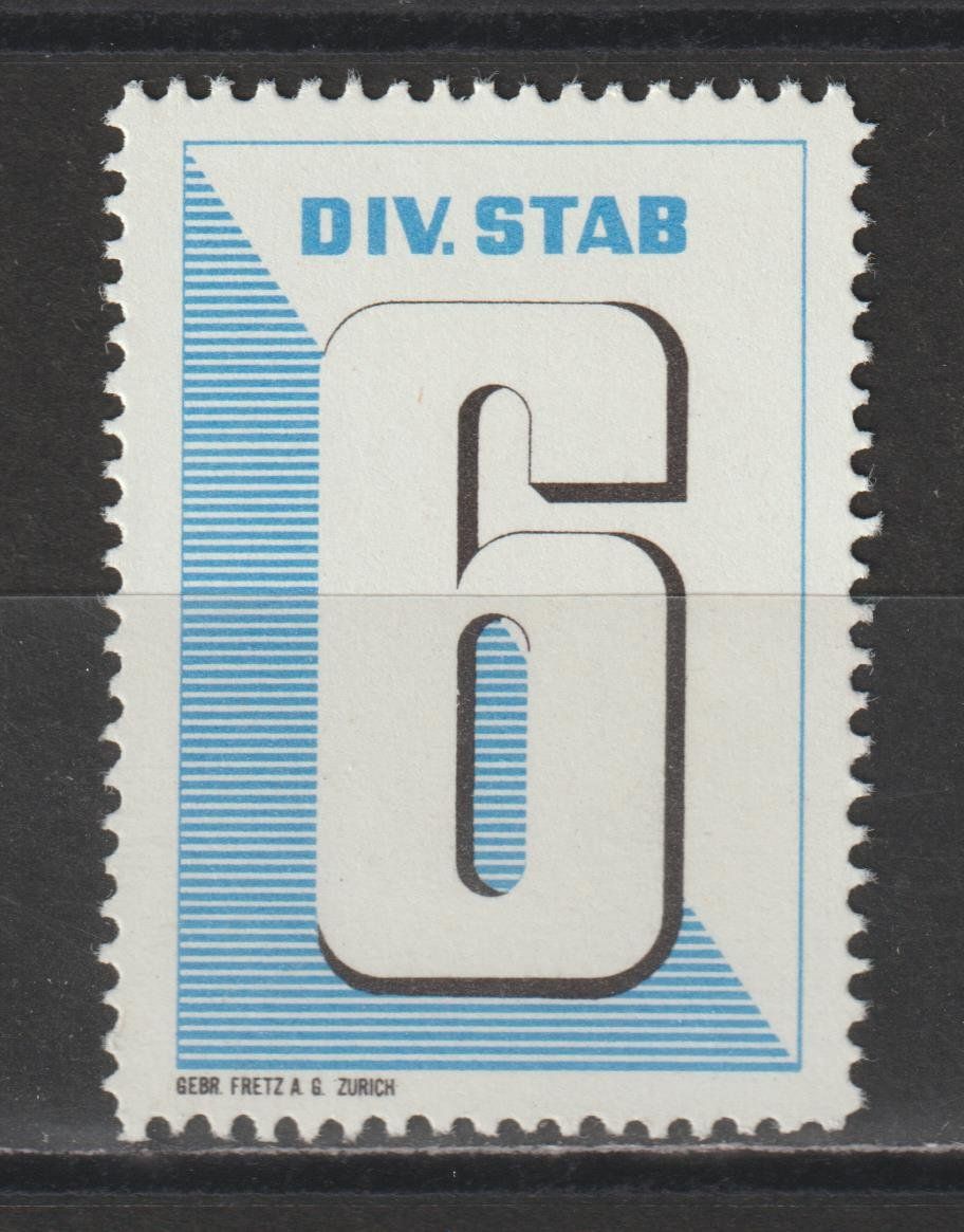Tous les timbres: Kommandostäbe Nr. 60b/1 ** – D'occasion à Siebnen par Fstaehli