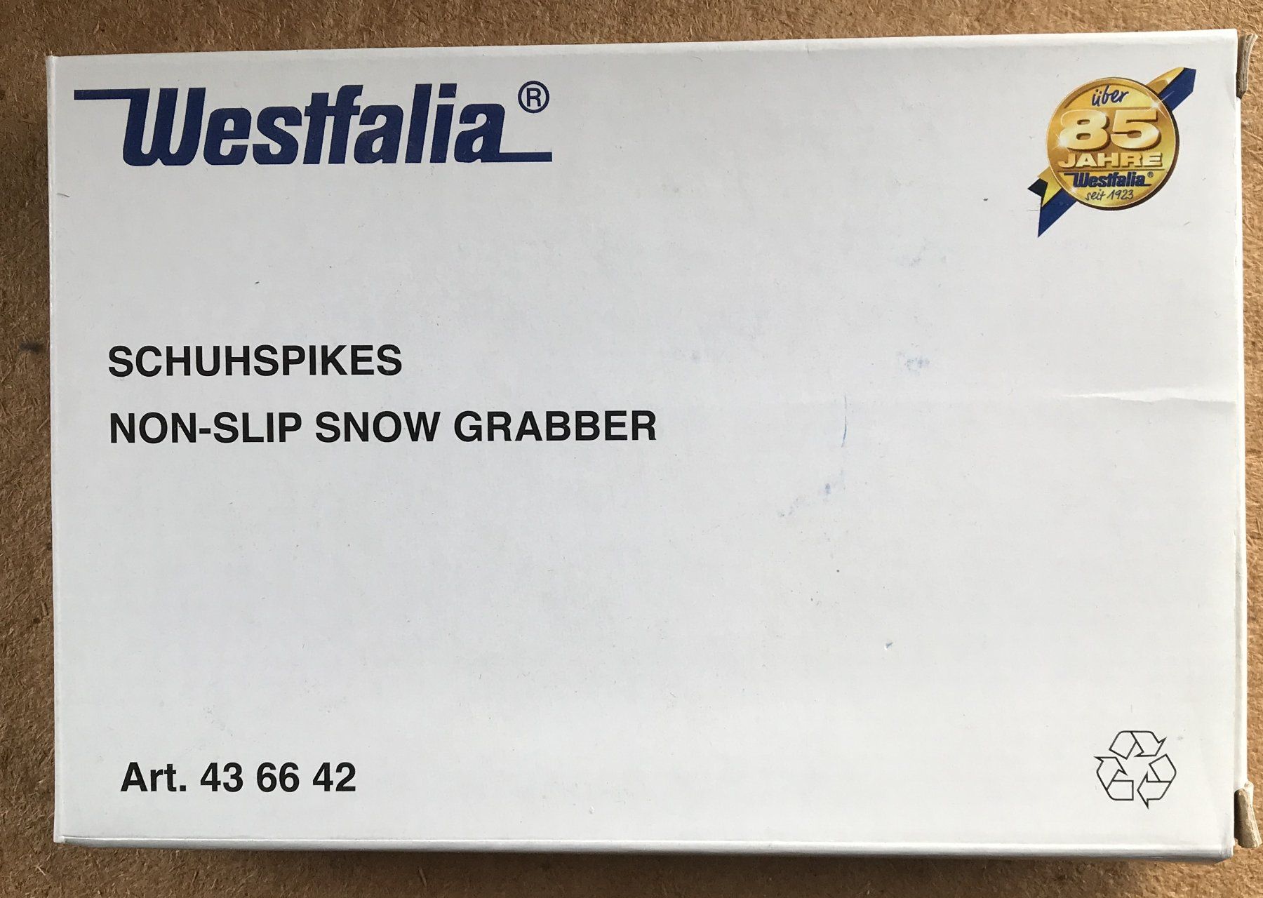 Scarpe da uomo: WESTFALIA SCHUHSPIKES ORIGINALVERPACKT – Usato da Ostermundigen venduto da Kari1937
