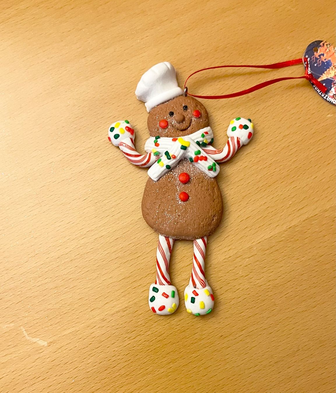 Tutte le decorazioni: Baumschmuck süsse Lebkuchen Figuren Polyclay 14cm – Nuovo e nell'imballaggio originale da Basel venduto da Seifehuesli 3
