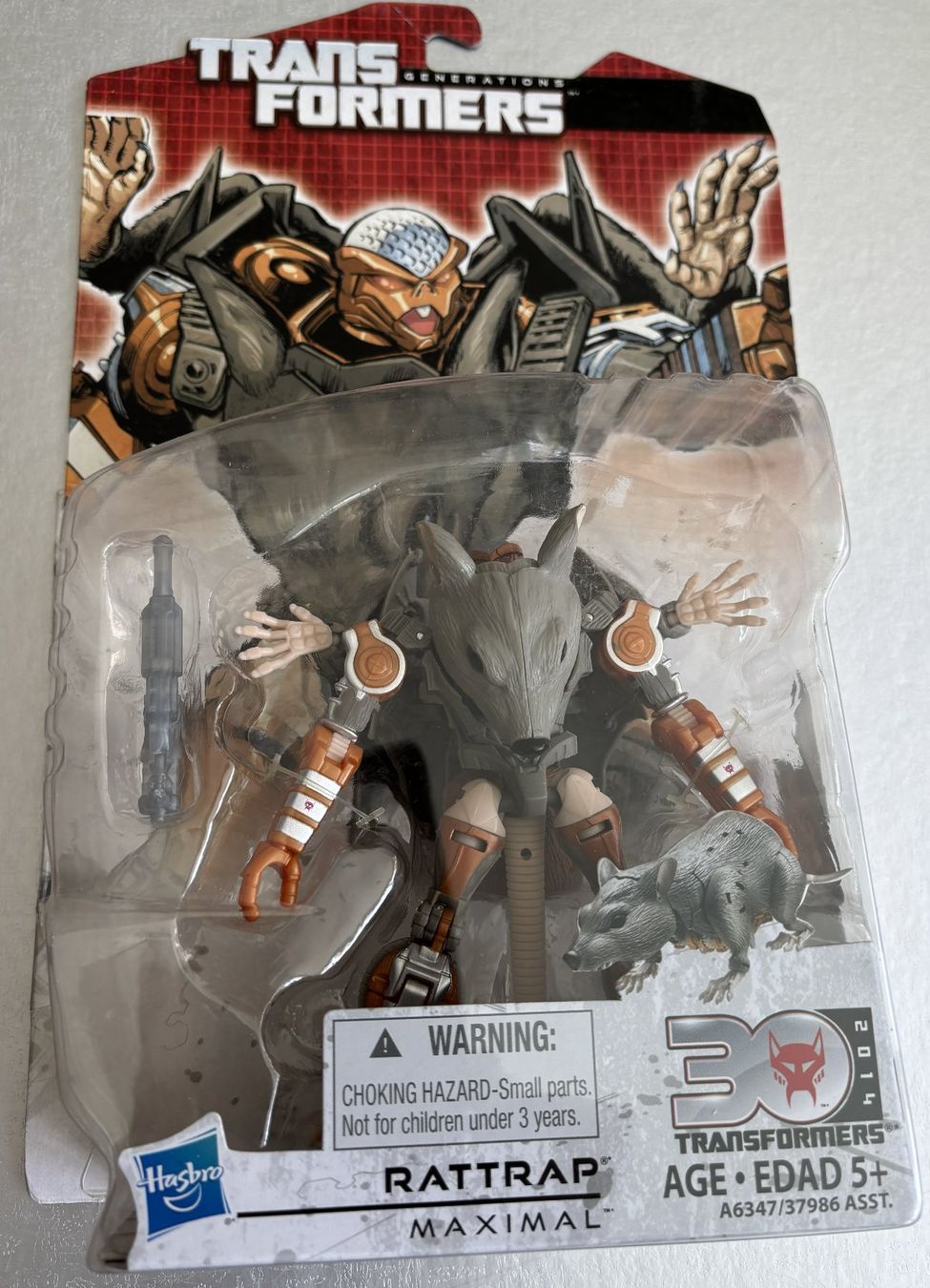 Hasbro Statuette: Transformers Thrilling 30 Rattrap (Deluxe Class) – Nuovo e nell'imballaggio originale da Founex venduto da spf_b7sg