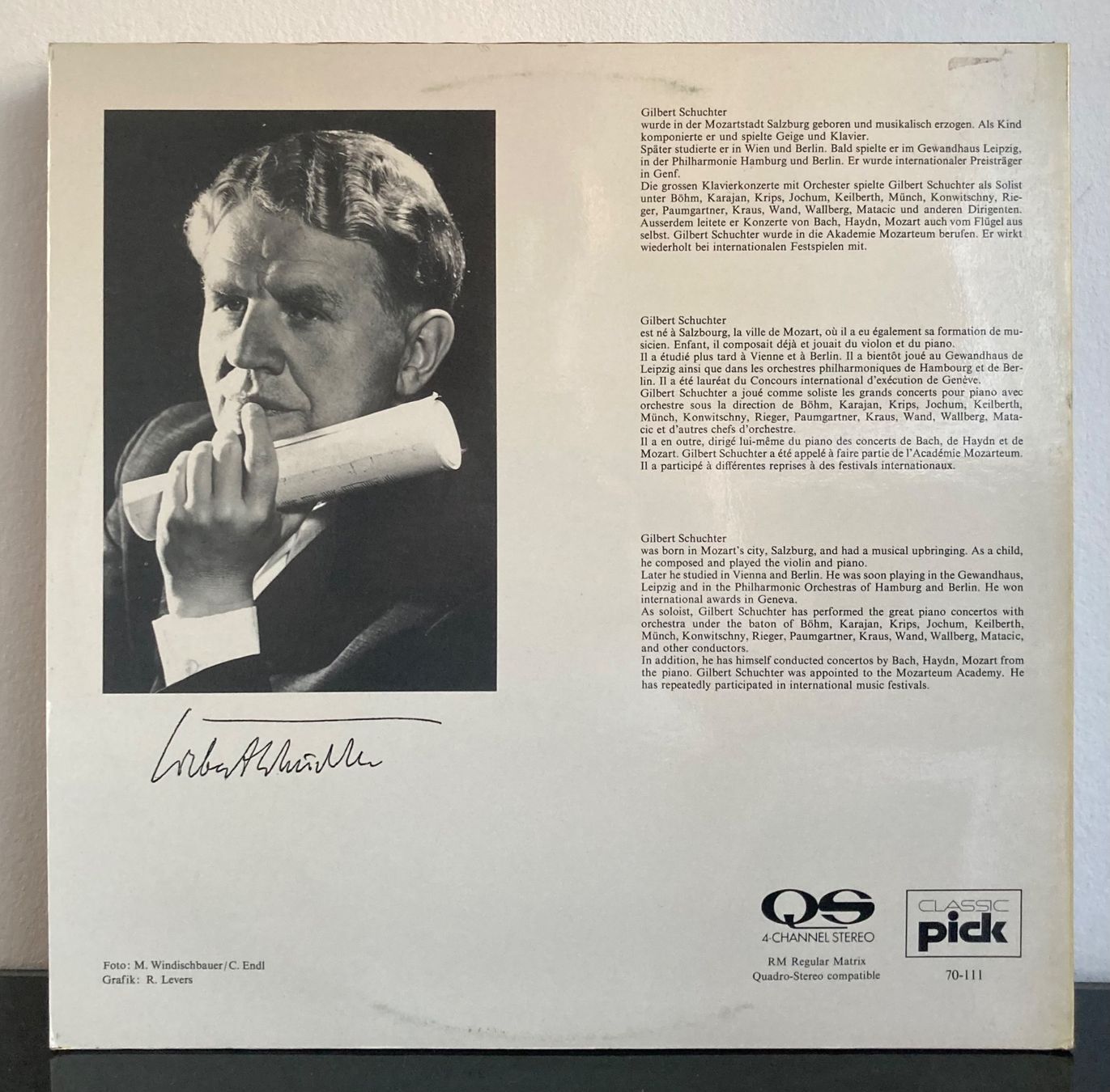 Dischi in vinile: Gilbert Schuchter - Franz Schubert & Robert Schuhmann LP – Nuovo (secondo la descrizione) da Wettingen venduto da 12.Zoll.Vinyl 1