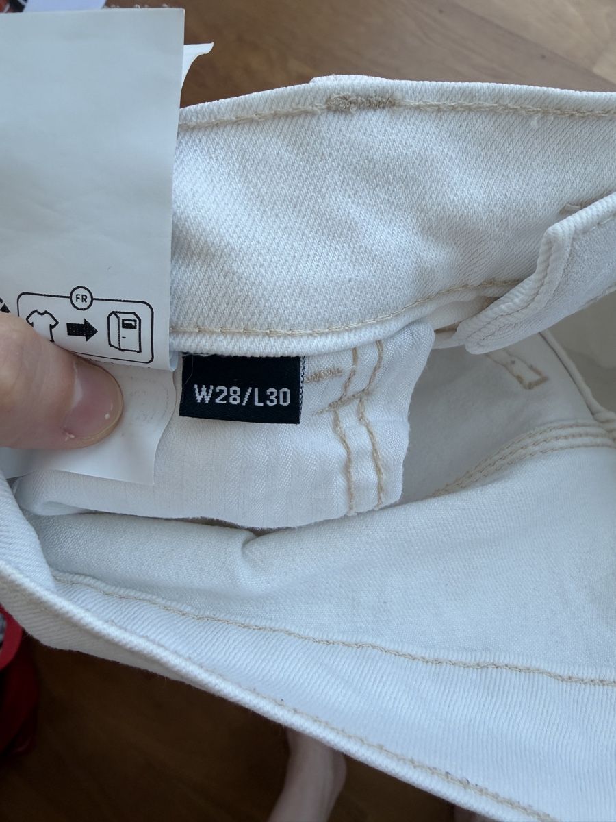 Dickies Jeans: Jeans Weiss Dickies W28/L30 – Usato da Wauwil venduto da parttimehippie 2