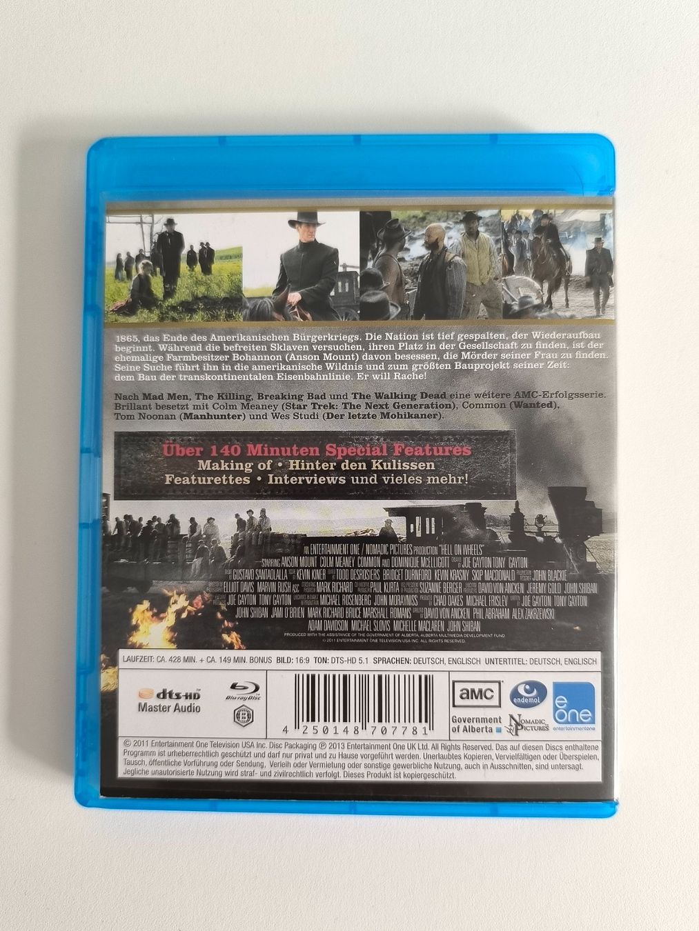 Tutti i DVDs: Blu-ray / Hell on Wheels - erste Staffel - 3 Disc – Usato da Muttenz venduto da hak_dsk9 1