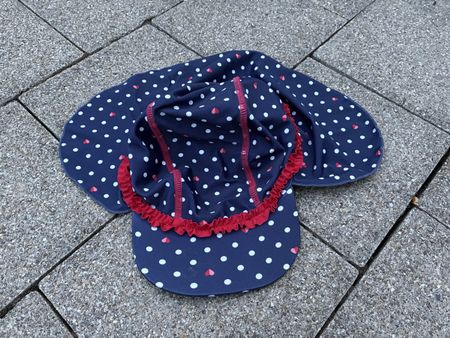 Pusblu Badekappe, UV 50+ Grösse 52/53 Nackenschutz