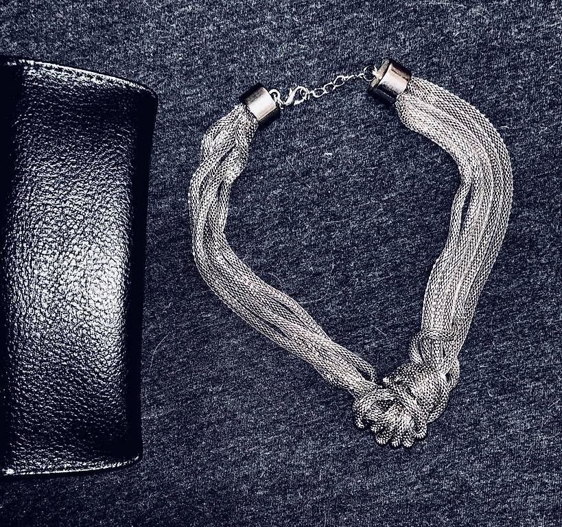 Catenine: Collier fantaisie argenté – Usato da Lausanne venduto da Ale_x_ia 1