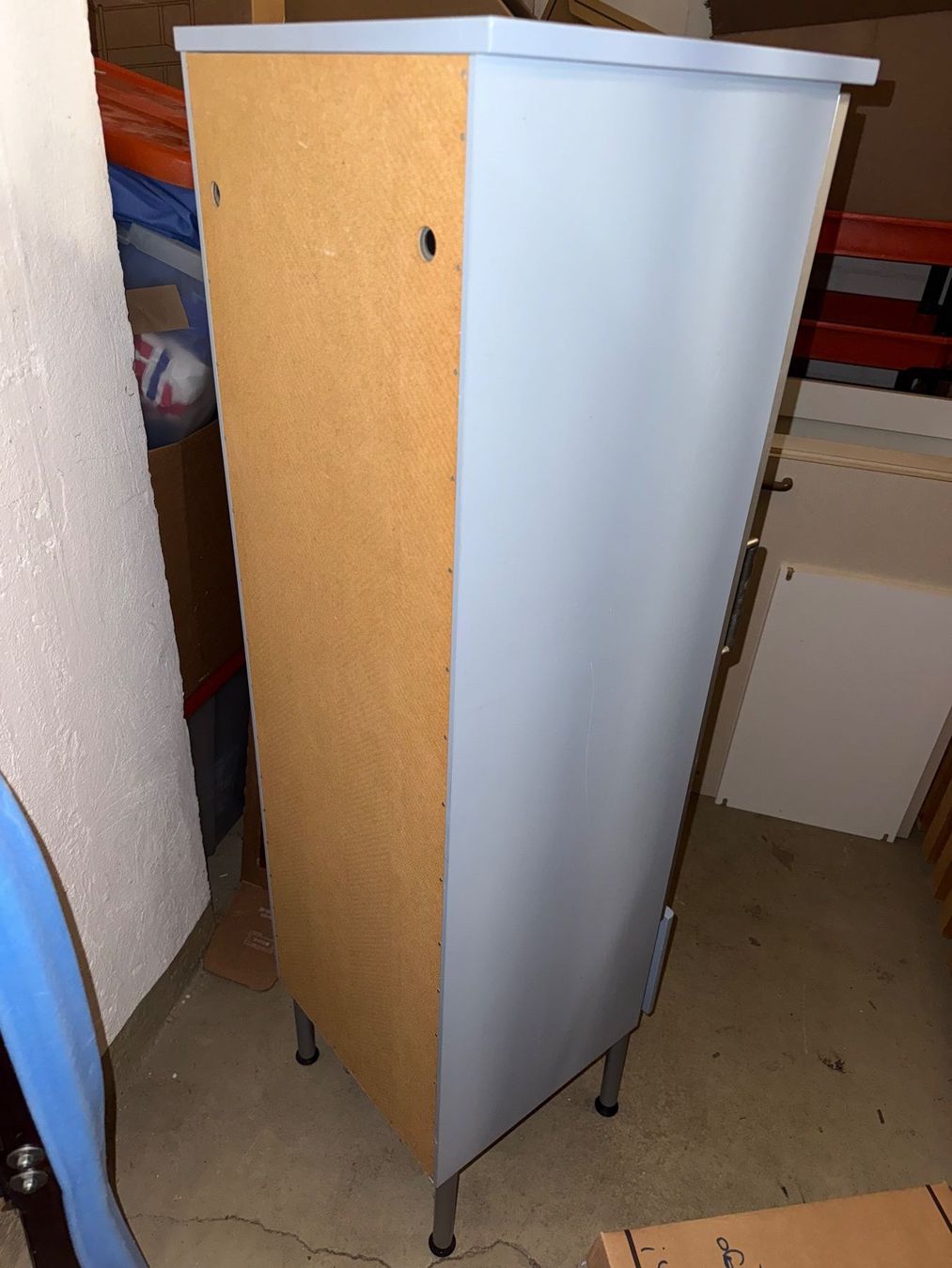 Armadi: Badschrank hellblau Glastür – Usato da Baden venduto da fab_yzl7 4