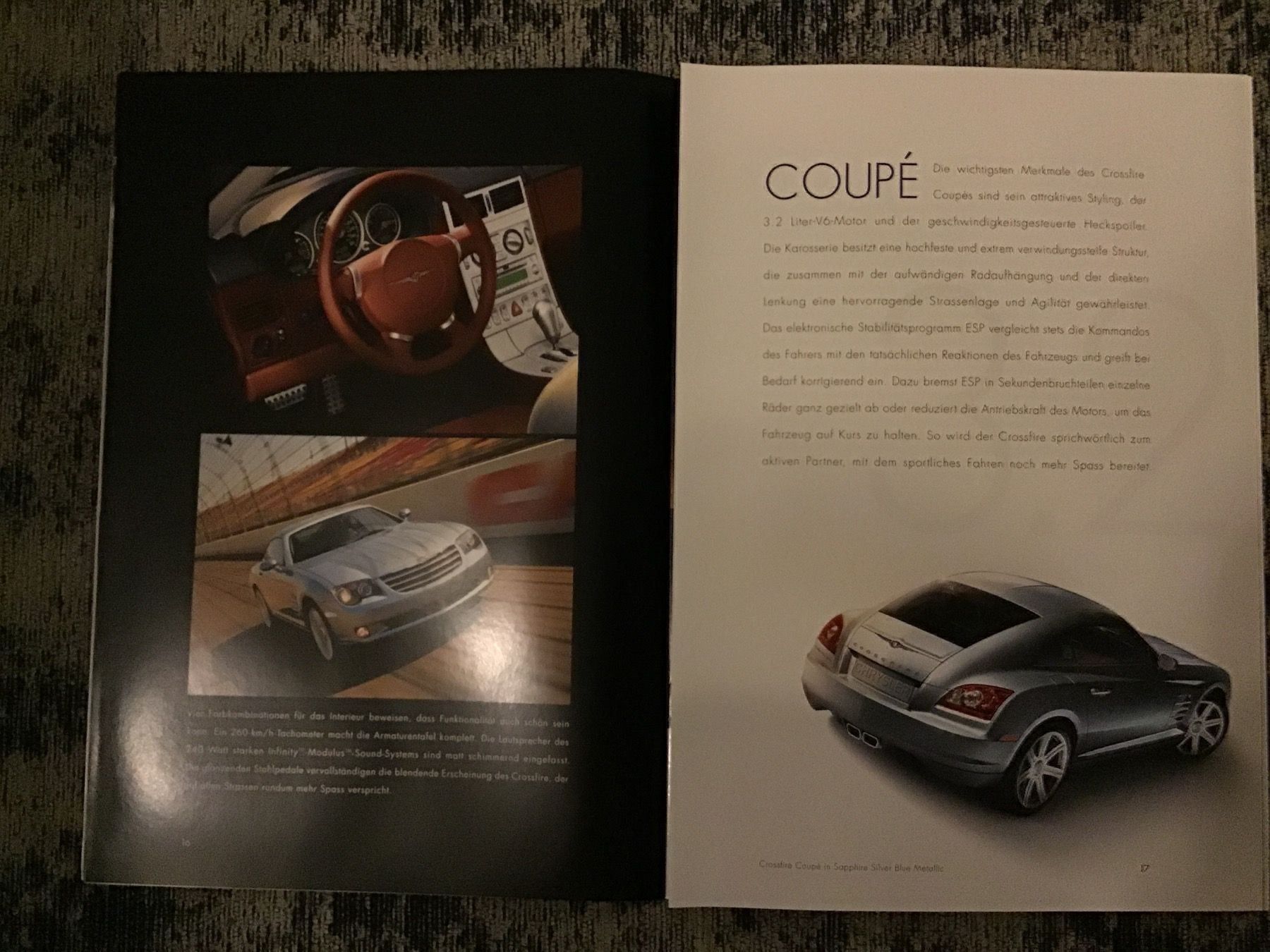 Chrysler Dokumente: Chrysler Crossfire Roadster & Coupé 2005 – Gebraucht aus Scherzingen von Starseller62 4