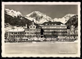 AK Unterwasser, Hotel Sternen und Berghaus Restaurant Iltios