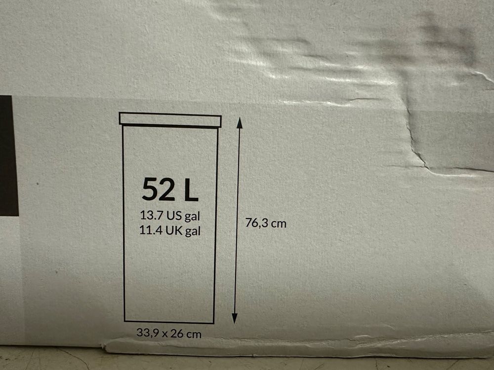 Hailo Cestini per rifiuti: neuer Hailo Abfalleimer Big Box Swing XL – Nuovo e nell'imballaggio originale da Necker venduto da liq24 5