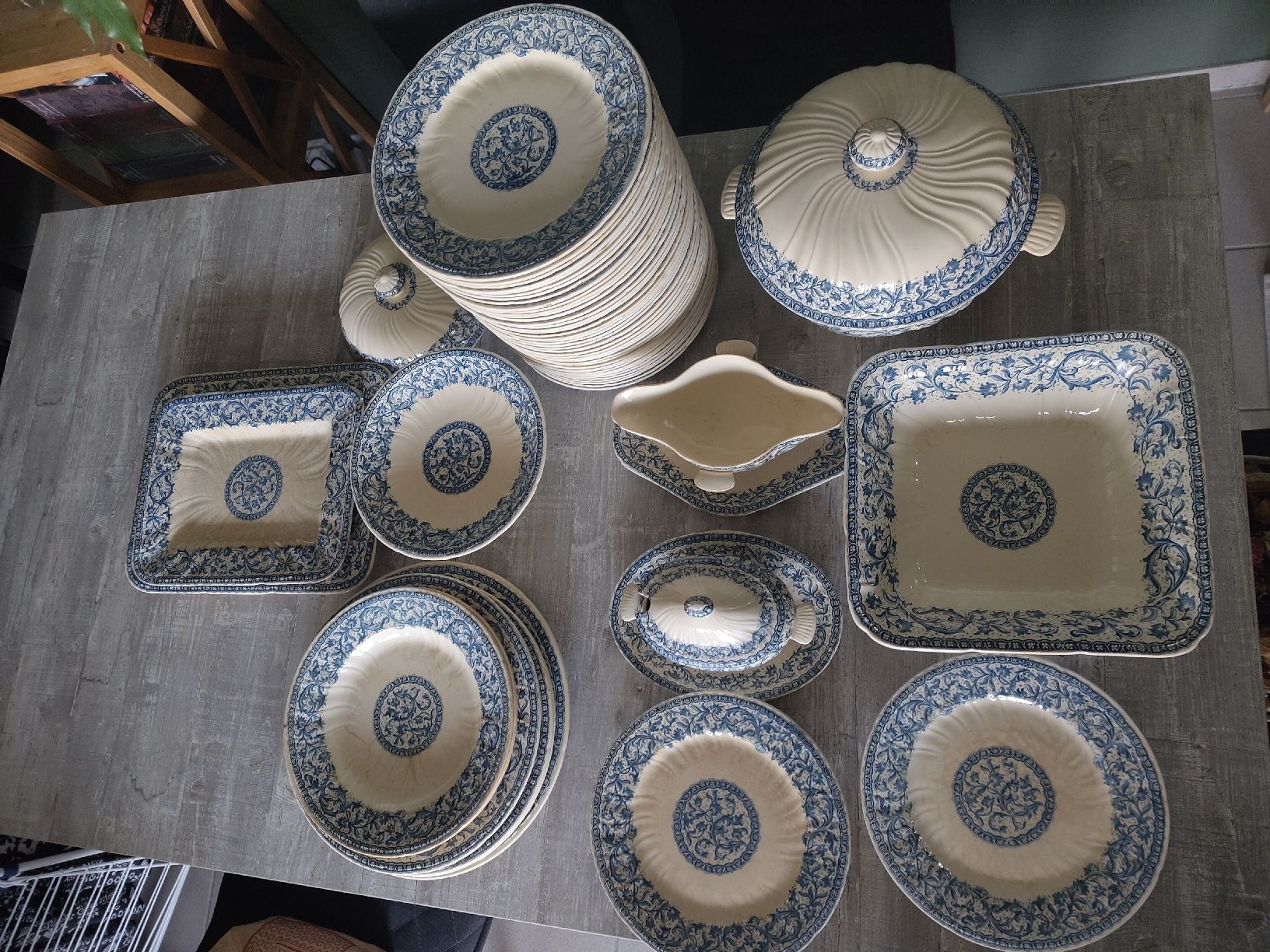 Set di piatti: Service de table Gien Rouen 37 - 60 pièces – Usato da Lausanne venduto da Natamiaouw 2