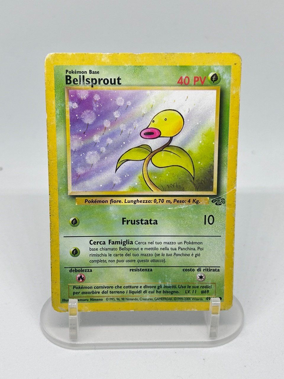 Pokémon Sammelbilder & Trading cards: Bellsprout Jungle Pokemon 1999-2000 – Gebraucht aus Giubiasco von LorisVale