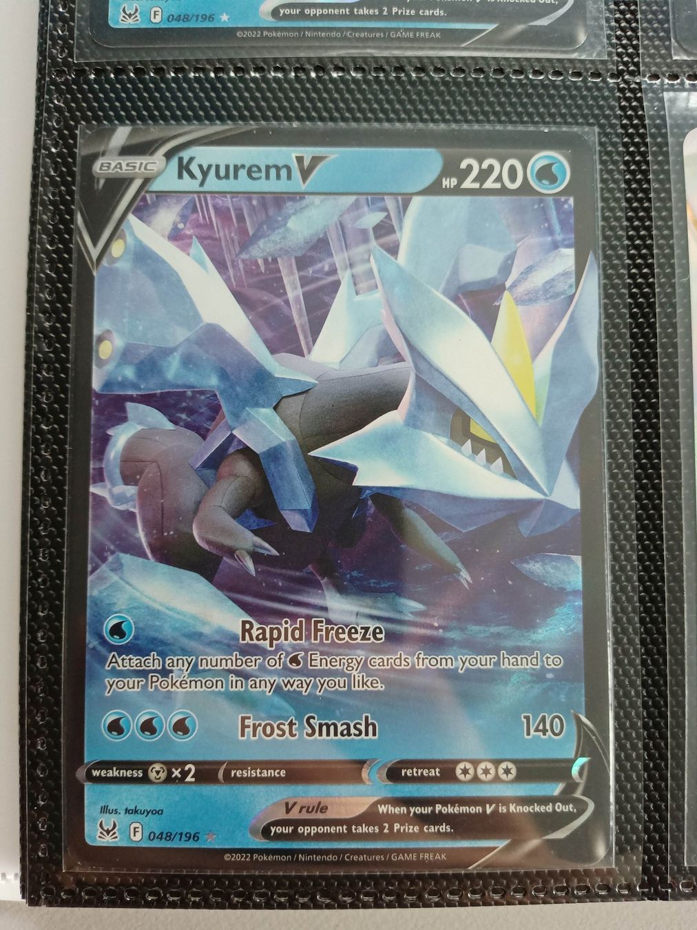 Pokémon Sammelbilder & Trading cards: Kyurem V – Gebraucht aus Altstätten SG von GGsGameshop