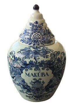 Vasi & Recipienti: Antike Deckelvase "MAKUBA" Delft Blau – Usato da Pfeffingen venduto da Usgsuechts
