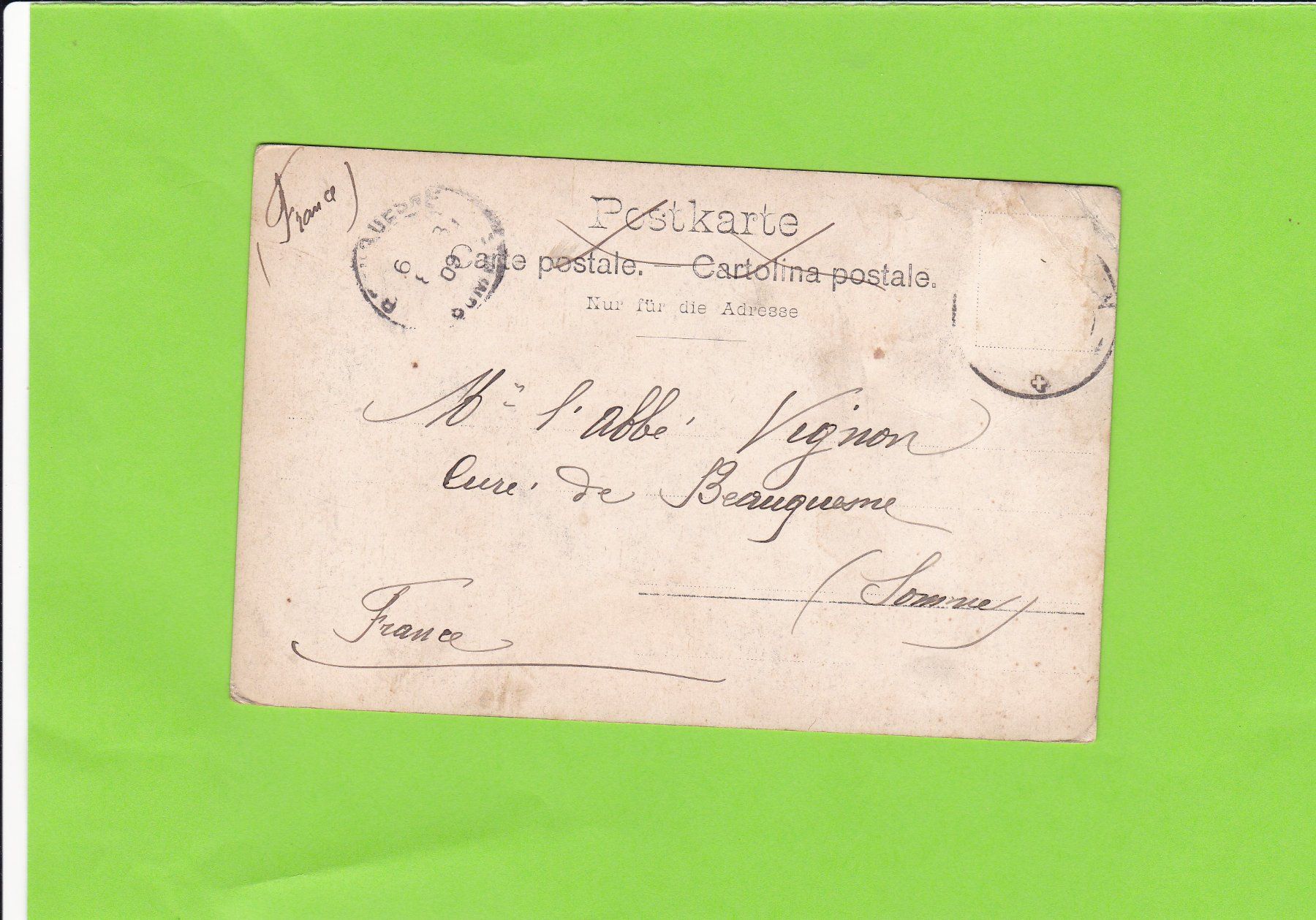 Cartoline postali: Jungfrau – Usato da St. Peterzell venduto da neckertal 1