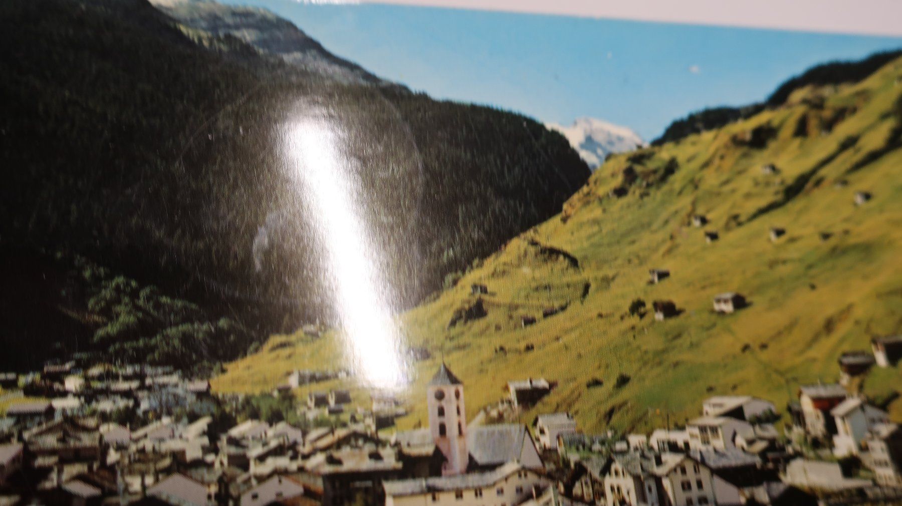 Ansichtskarten: Bad Vals (Graubünden) 1978 – Gebraucht aus Cormoret von Pascalll2001 3