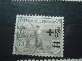 Frankreich, alte Marke Orphelins de Guerre, o,
