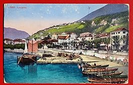 AK LOCARNO TICINO 143 PAX 1. WELTKRIEG SURSEE LUZERN 1919