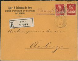 1914 - Tellbrustbild - Brief - MeF