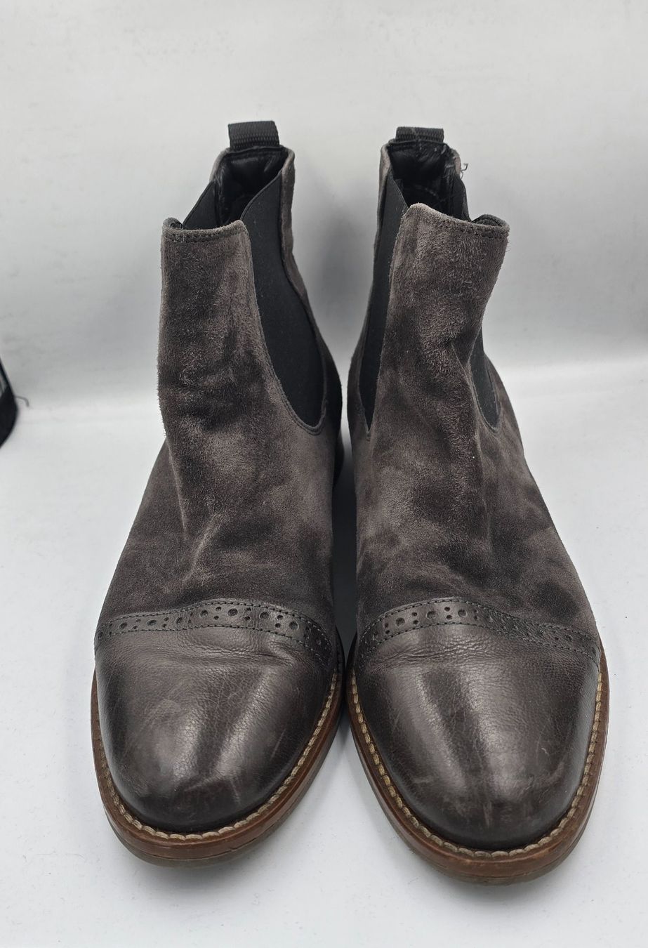Scarpe da donna: stiefelette / bottine in schlammgrau grösse 39 – Usato da Linden venduto da Rsushi 4