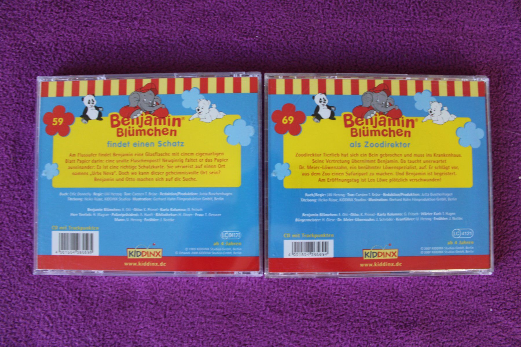 CD: 6 - Benjamin Blümchen - Hörspiel - CD´s – Usato da Müllheim Dorf venduto da Seeeule01 6