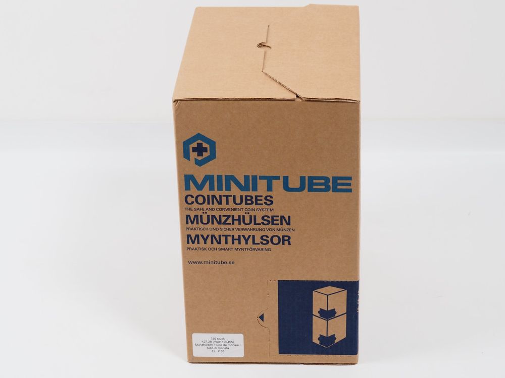 250 Münzhülsen Grün Für 0,50 € Münzen - Praktische Aufbewahrung