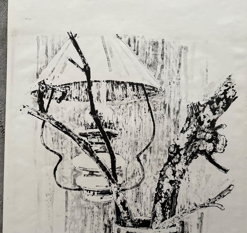 Grafica & Litografie: KLAUS BRUNNER LITHOGRAPHIE SIGNIERT NUMMERIERT – Usato da Gersau venduto da grafik-kunst 3