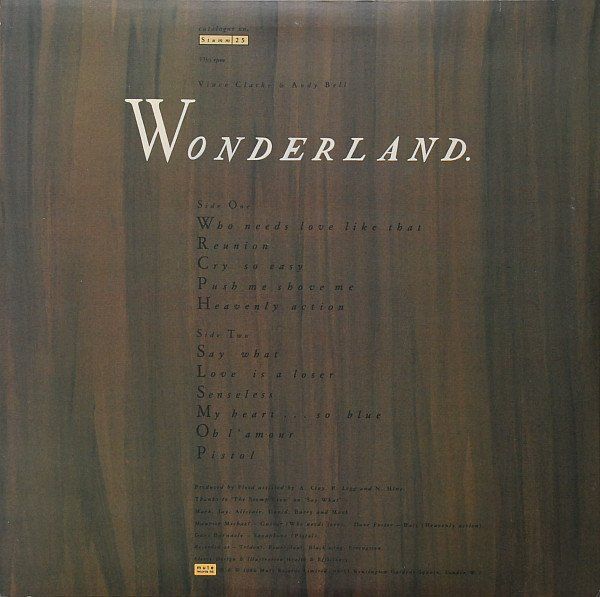 Dischi in vinile: Erasure Wonderland – Nuovo (secondo la descrizione) da Hellikon venduto da Jogi73 1