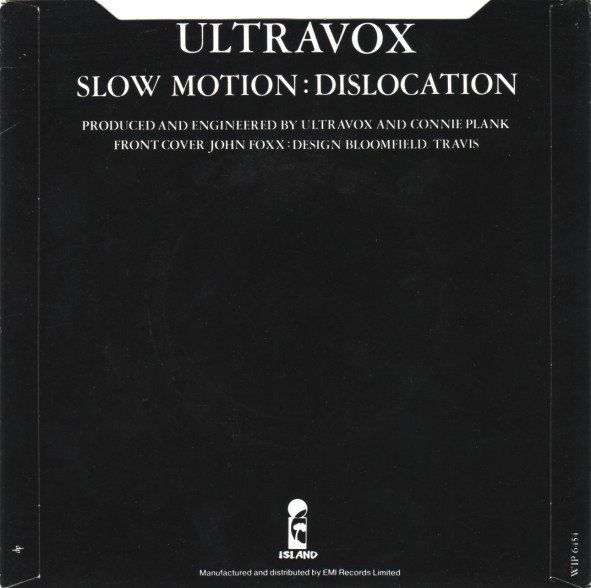 Dischi in vinile: Ultravox: Slow Motion 7" – Usato da Steinhausen venduto da Vilivinili 1