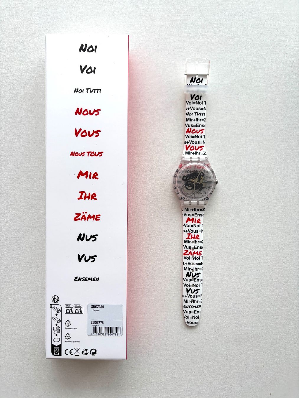 Swatch Orologi: Swatch Uhr Mir+Ihr=Zäme – Usato da Zürich venduto da Bob221 2