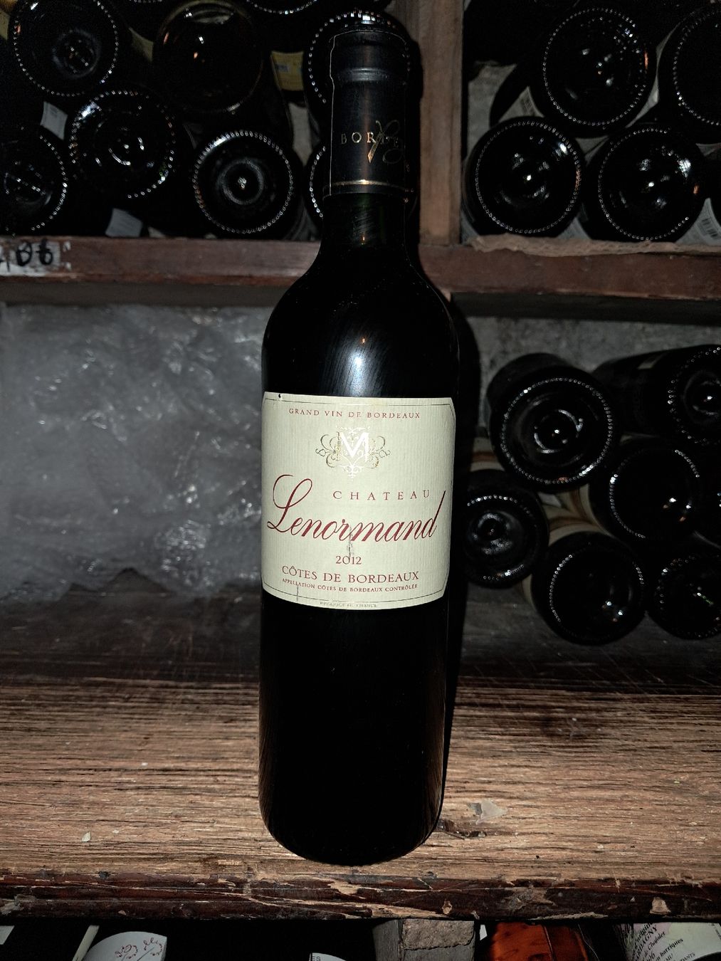 Vino: Château Lenormand Côtes de Bordeaux 2012 – Nuovo e nell'imballaggio originale da Le locle venduto da juliensaran 1