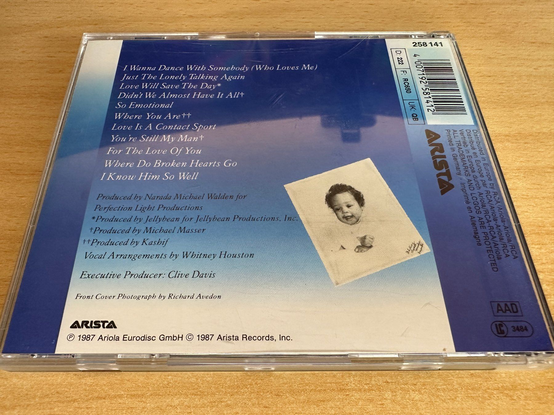 CD: Whitney Houston – Whitney – Usato da Rikon im Tösstal venduto da Alpenmutz 1