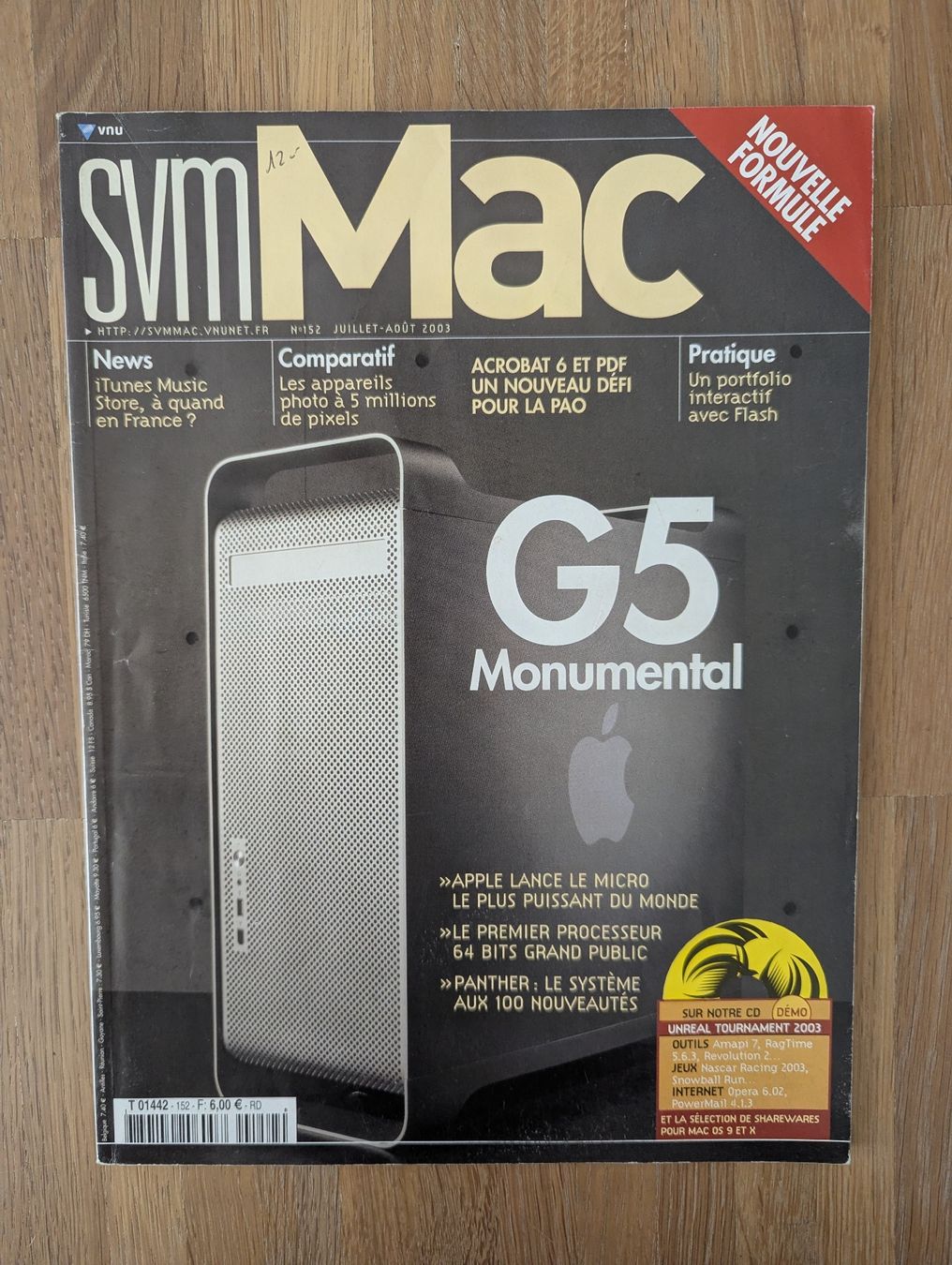 Riviste & Magazine: SVM Mac - Juillet-Août 2003 - Power Mac G5 – Usato da Basel venduto da seewhybee