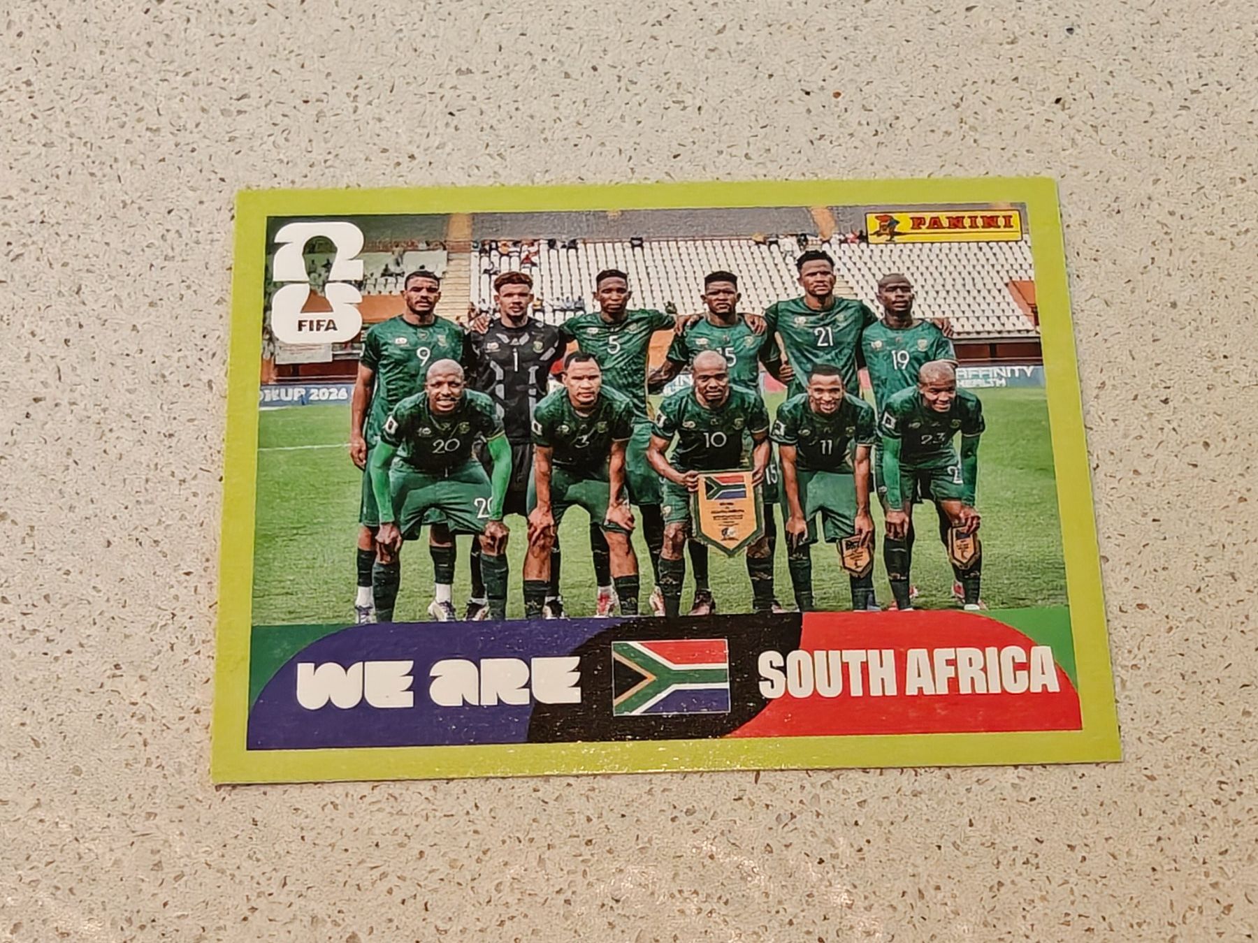 Panini Carte collezionabili: Panini Sticker WM 2026: Team RSA 13 – Nuovo (secondo la descrizione) da Zofingen venduto da Mak2