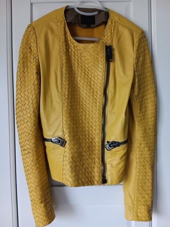 Veste cuir / leder Jacke HÔTEL PARTICULIER   Taille M.......