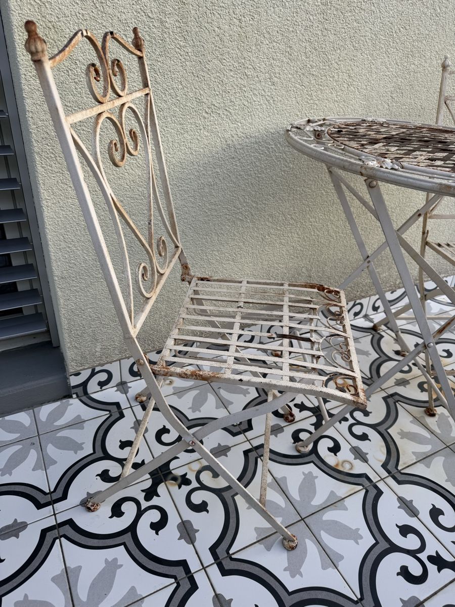 Set di tavolo e panche: Balkonset Metall ab 1 FR!! – Usato da Pfeffingen venduto da Twoa 1